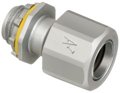 EL-LTMC50 MC CABLE CONNECTOR ZINC FITTING FOR 1/2" PVC JACKETED MC CABLE