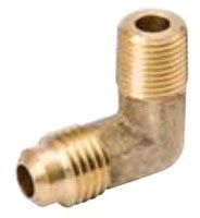 BRASS-80 E1-10E FLARE X MPT ELL 5/8 X 3/4