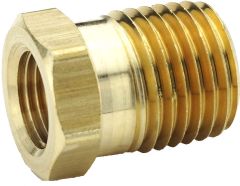 BRASS-413 BUSHING BRASS 1/2 X 1/8 PIPE SIZE