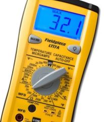 FIELDPIECE LT17A DIGITAL MULTIMETER INCLUDES CASE, ACH4 CLAMP, ADLS LEADS, ATB1 THERMOCOUPLE, ASA2 A