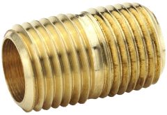 BRASS-160 112-D BRASS 1/2 X CLOSE NIPPLE