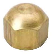 BRASS-149 N5-6 FLARE CAP 3/8