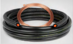 LSS 3/8"X1-1/8"50' DURAGRD 3/4" INS SWEAT LINESET WITH STRAIGHT END SUCTION LINE INSULATED 61830500C