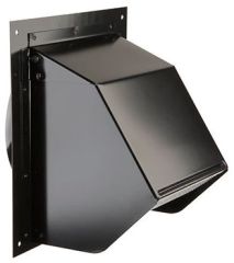 BRO843BL 6" WALL CAP BLACK