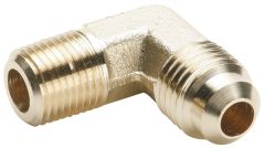 BRASS-62 E1-3A FLARE MPT ELL 3/16 X 1/8