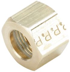 BRASS-248 61-5 COMPRESSION NUT 5/16