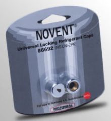 86692 NOVENT SILVER UNI CAP 1/4IN THREAD 2 PCK