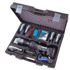 KLAUKE PZK-TK195 CRIMPING TOOL KIT INCLUDES 19kN MAP2L19 CRIMP TOOL, 3/8", 1/2", 5/8" 7/8" 1-18" JAW