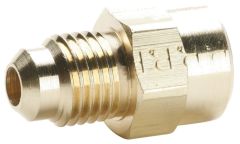 BRASS-98 U3-8E FLARE FP ADPT 1/2 X 3/4