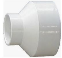 PVC-COUP-R-4X2 PVC RED COUPLING