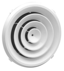 H&C RZ ROUND CEILING DIFFUSER REZZIN ROUND CEILING DIFFUSER (570562)