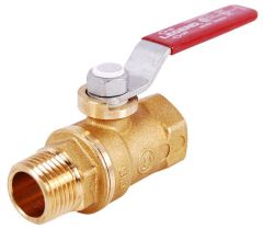 LEG 101-520 1/8 FPT X MPT BALL VALVE