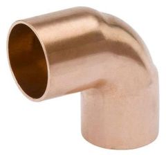 W2022 5/8" OD 90 INT RAD ELL 1/2" C X C 90 INT RAD ELL MUELLER BRAND COPPER