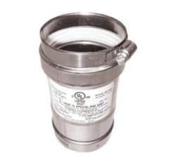 Z-FLEX 2MHDK03 3" VENT KIT FOR MODINE HOT DAWG HEATER INCLUDES: APPLIANCE ADAPTER, WALL THIMBLE, TERMINATION TEE, 3" X 2'' PIPE, AND 3" X 1'' PIPE