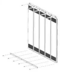 TT BAYGARD300A TOOL-LESS HAIL GUARD FOR LARGE FOUNDATION 15-25 T UNITS