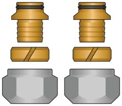 HL77122 3/4IN MANIFOLD CONNECTOR FOR SS - PAIR