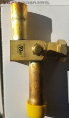 SF VAL09297 VALVE; SERVICE GAS .88OD X .88ODS W/.25SAE SERVICE PORT SERVICE