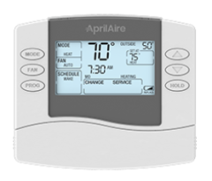 APRILAIRE 8465 Heat Pump Single Stage Comp. W/Auxiliary Heat (2H/1C Dual Powered 5/2 Or 5/1/1 Day)