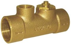 LEG 110-404 3/4" SWT S-464 CXC BRASS PURGE AND BALANCING VALVE